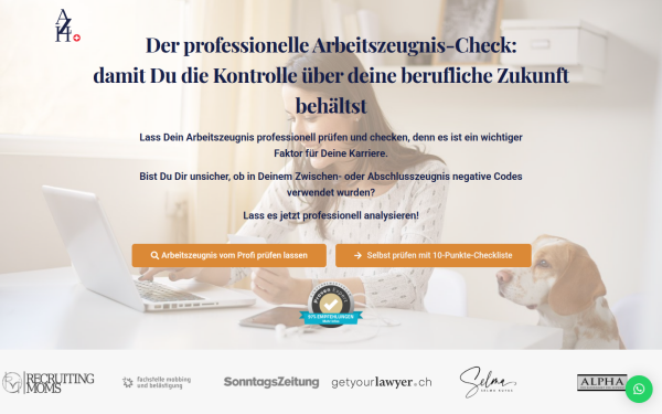 arbeitszeugnishilfe.ch