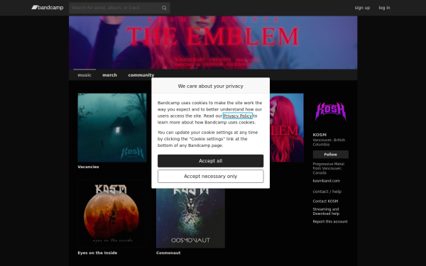 kosmofficial.bandcamp.com