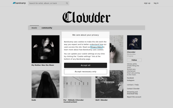 clovvder.bandcamp.com