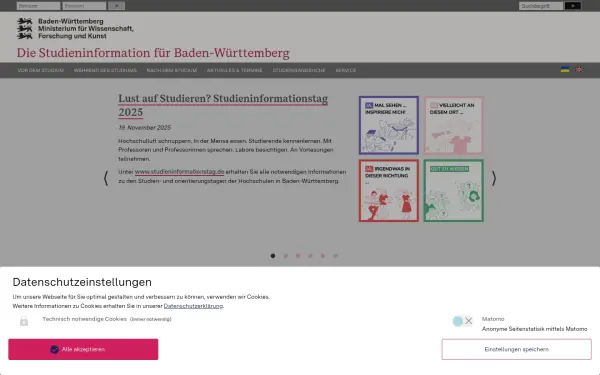 www.studieren-in-bw.de