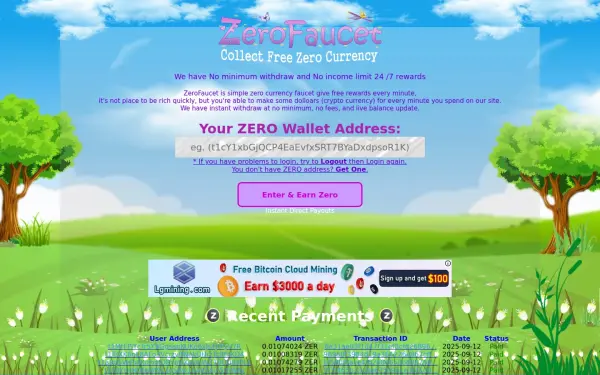 zerofaucet.com