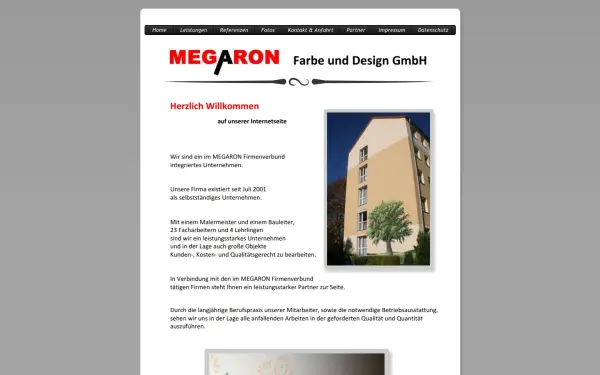 megaron-farbe-und-design.de