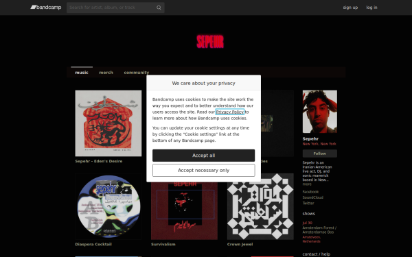 sepehr.bandcamp.com