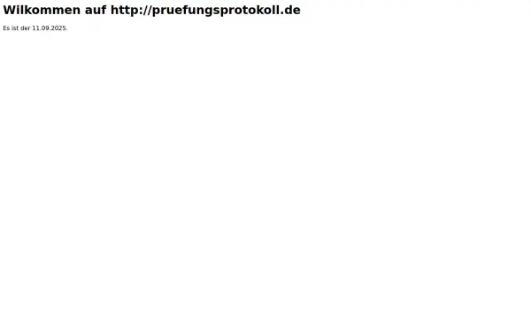 pruefungsprotokoll.de