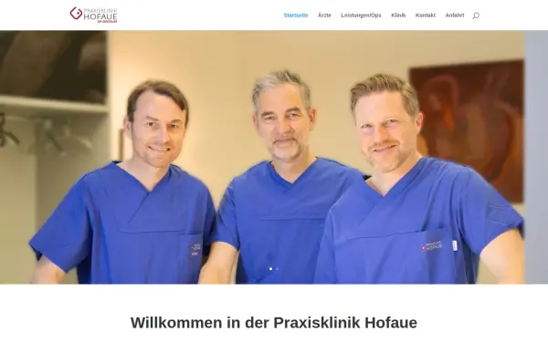 www.praxisklinik-hofaue.de