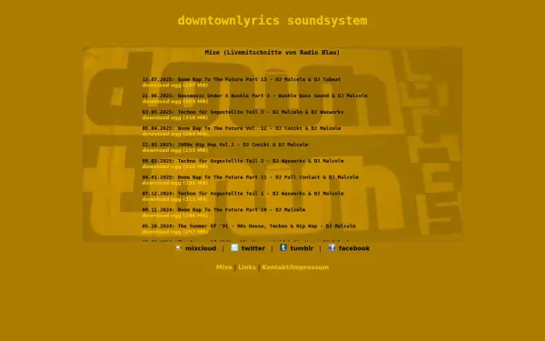 downtownlyrics.de