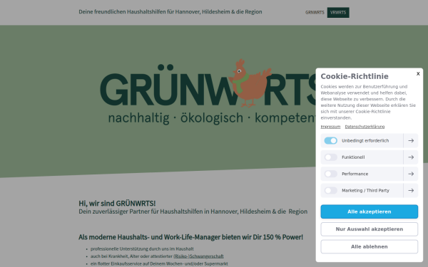 www.gruenwrts.de