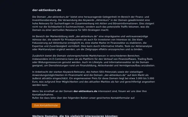 der-aktienkurs.de