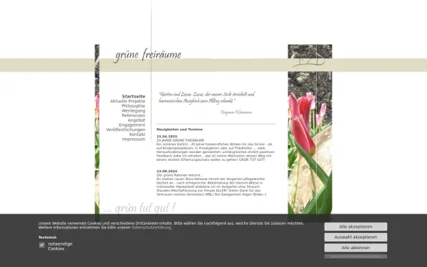 www.gruenefreiraeume.de