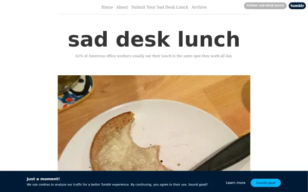 saddesklunch.com
