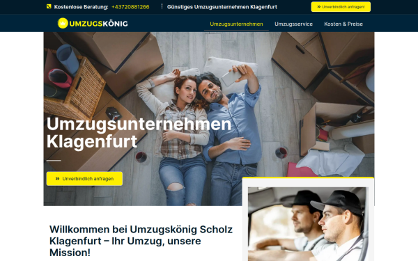 umzugskoenig-klagenfurt.at
