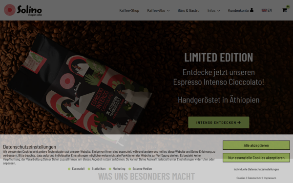 www.solino-coffee.com