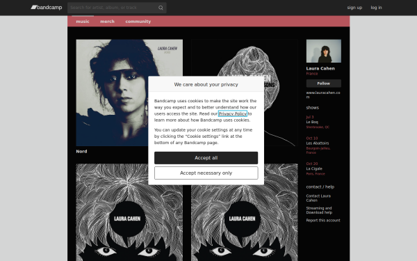 laura-cahen.bandcamp.com