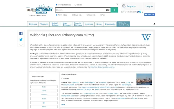 encyclopedia.tfd.com