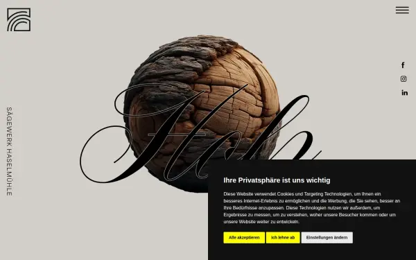 saegewerk-haselmuehle.de