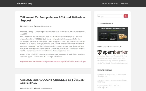 www.mailserverblog.de