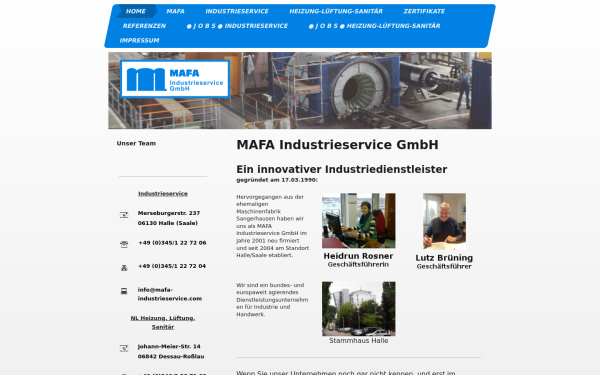 www.mafa-industrieservice.de