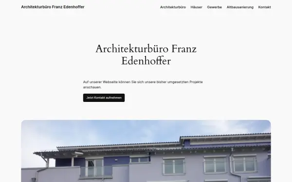 www.architekt-edenhoffer.de