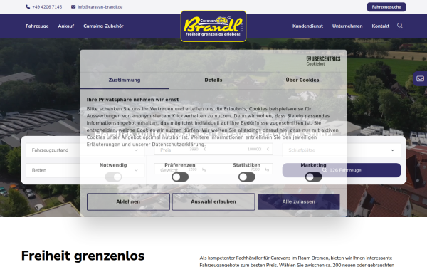 www.caravan-brandl.de
