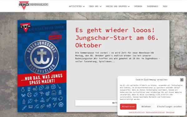 cvjm-hohenhaslach.de