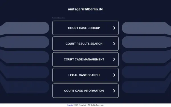 amtsgerichtberlin.de