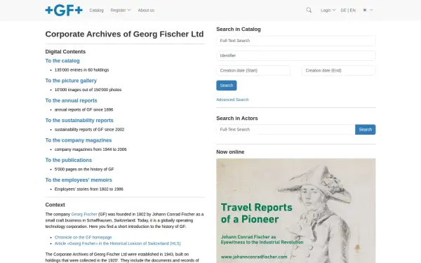 archives.georgfischer.com