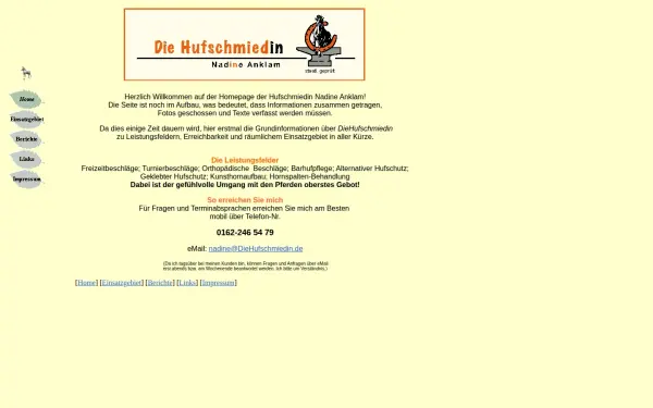 diehufschmiedin.de