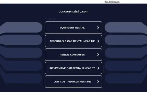 doncorentalsllc.com