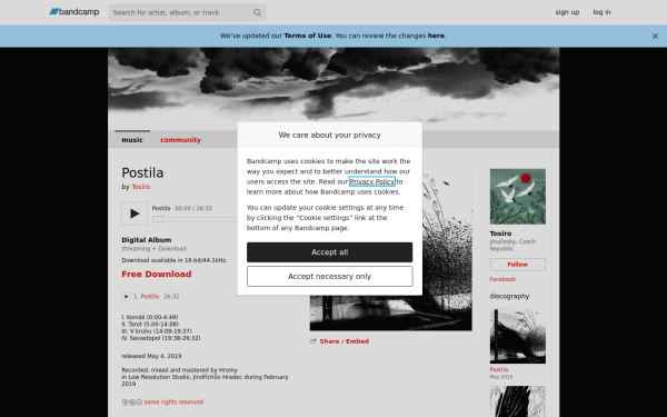 tosiro.bandcamp.com
