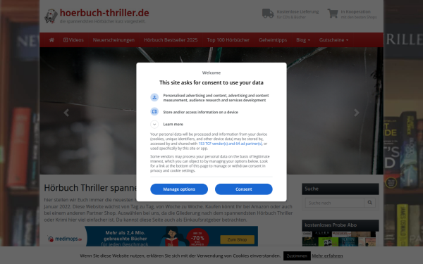 hoerbuch-thriller.de