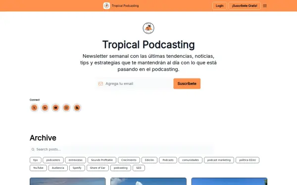 www.tropicalpodcasting.com