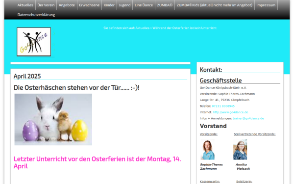 go4dance.intelliverein.de