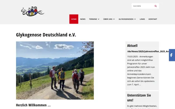 www.glykogenose.de