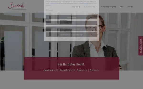 kanzlei-surek.com