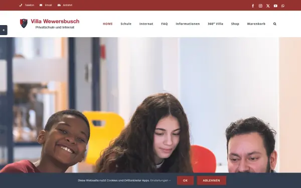 villawewersbusch.de