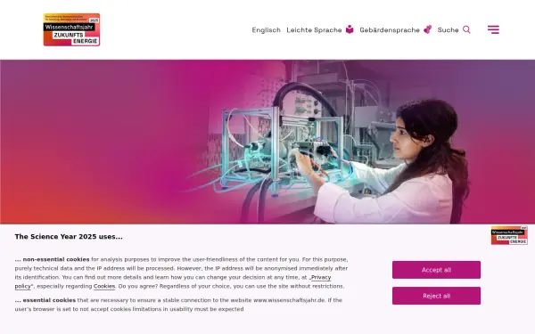 www.wissenschaftsjahr.de