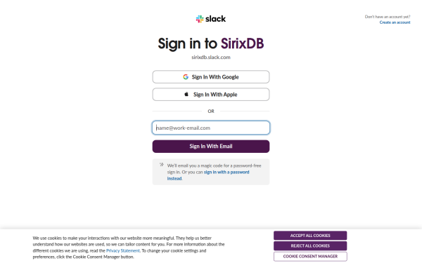 sirixdb.slack.com