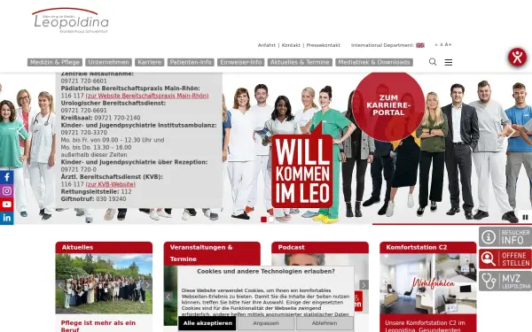 www.leopoldina-krankenhaus.com