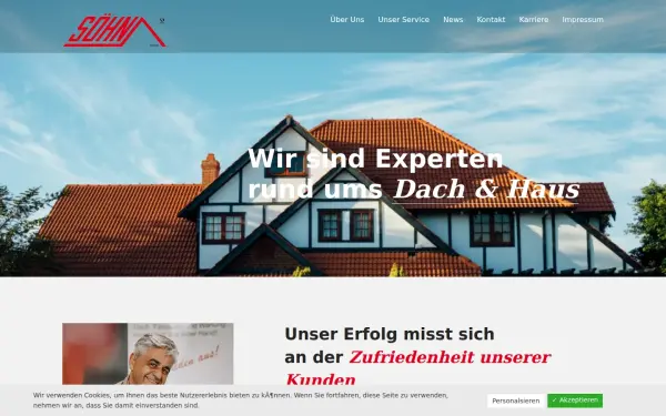www.dachdeckerei-soehn.de