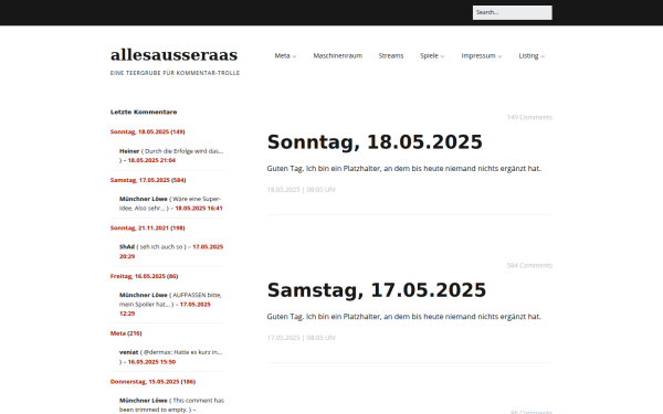 www.allesausseraas.de
