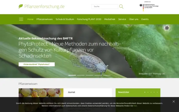 www.pflanzenforschung.de