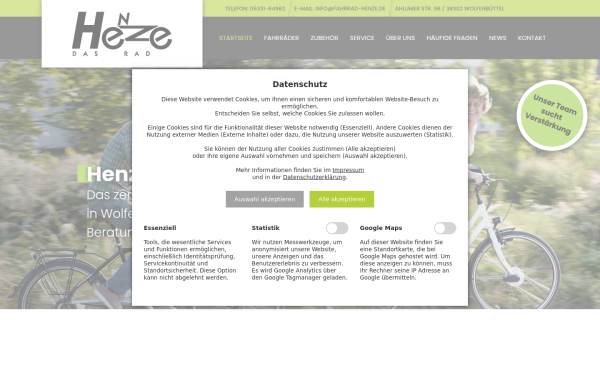 www.fahrrad-henze.de