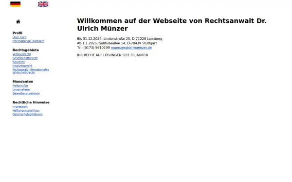 anwaltskanzlei-muenzer.de