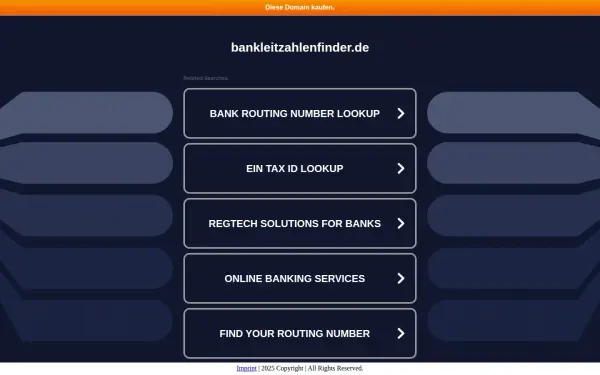 bankleitzahlenfinder.de