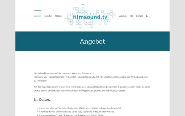 www.filmsound.tv