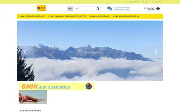 snik-sun-cosmetics.gambiocloud.com