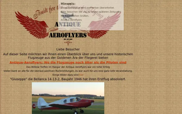 antique-aeroflyers.de