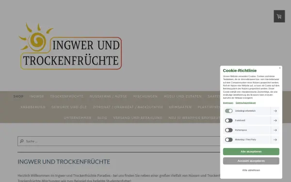 www.ingwer-und-trockenfruechte.de
