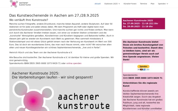 aachenerkunstroute.de