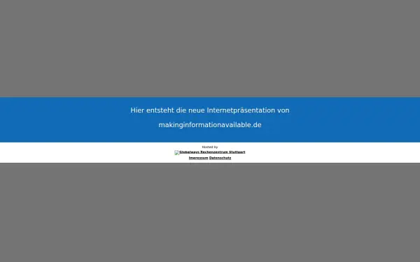makinginformationavailable.de